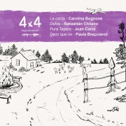 Cover-Bild zum Titel '4x4' von 'Paula Brecciaroli, Sebastián Chilano, Juan Carrá, Carolina Bugnone, Tomás Borrini'