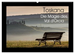 Toskana - Die Magie des Val d'Orcia (Wandkalender 2026 DIN A2 quer), CALVENDO Monatskalender - Peter Schürholz