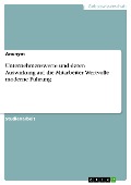 Cover-Bild zum Titel 'Unternehmenswerte und deren Auswirkung auf die Mitarbeiter. Wertvolle moderne Führung' von ''
