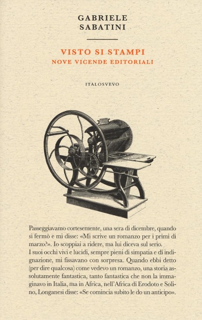 Visto si stampi. Nove vicende editoriali - Gabriele Sabatini
