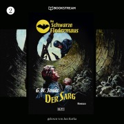 Cover-Bild zum Titel 'Die Schwarze Fledermaus, Folge 2: Der Sarg' von 'G. W. Jones'
