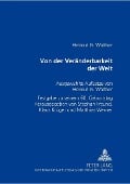 Cover-Bild zum Titel 'Von der Veränderbarkeit der Welt' von 'Stephan Freund, Matthias Werner, Helmut G. Walther, Klaus Krüger'