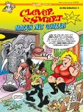 Cover-Bild zum Titel 'Clever und Smart Sonderband 4: Malen mit Qualen' von 'Francisco Ibáñez'