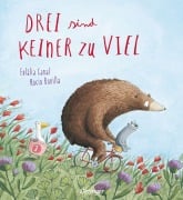 Cover-Bild zum Titel 'Drei sind keiner zu viel' von 'Eulàlia Canal'