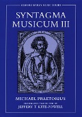 Cover-Bild zum Titel 'Syntagma Musicum III' von 'Michael Praetorius'