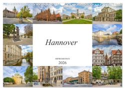 Cover-Bild zum Titel 'Hannover Stadtansichten (Wandkalender 2026 DIN A3 quer), CALVENDO Monatskalender' von 'Dirk Meutzner'