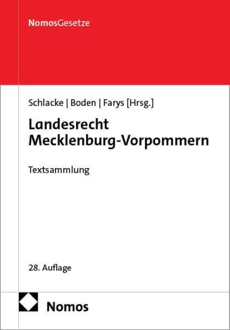 Landesrecht Mecklenburg-Vorpommern - 