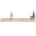 Cover-Bild zum Titel 'Schiebe-Adventskalender Engel Holz 35x2,5x10,5cm FSC 100%' von ''