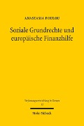 Cover-Bild zum Titel 'Soziale Grundrechte und europäische Finanzhilfe' von 'Anastasia Poulou'