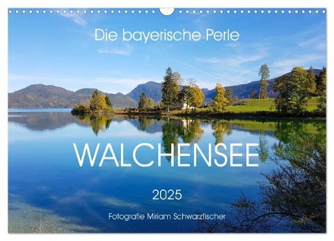 Walchensee (Wandkalender 2025 DIN A3 quer), CALVENDO Monatskalender - Miriam Schwarzfischer