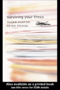 Surviving Your Thesis - 
