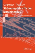 Cover-Bild zum Titel 'Strömungslehre für den Maschinenbau' von 'Paul Uwe Thamsen, Helmut E. Siekmann'