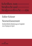 Cover-Bild zum Titel 'Neuroenhancement' von 'Esther Krämer'