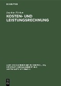 Cover-Bild zum Titel 'Kosten- und Leistungsrechnung' von 'Joachim Fischer'
