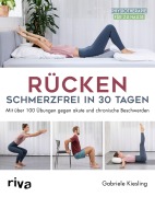 Cover-Bild zum Titel 'Rücken - schmerzfrei in 30 Tagen' von 'Gabriele Kiesling'