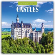 Cover-Bild zum Titel 'Castles - Burgen - Schlösser 2026 - 16-Monatskalender' von 'Robin Red'