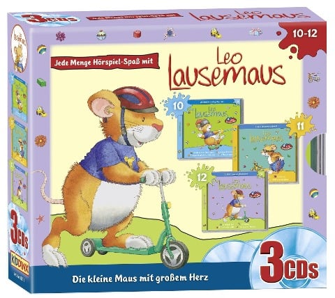 3er CD-Box:Folge 10-12 - Leo Lausemaus