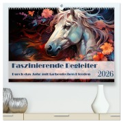 Cover-Bild zum Titel 'Faszinierende Begleiter (hochwertiger Premium Wandkalender 2026 DIN A2 quer), Kunstdruck in Hochglanz' von 'Ally Bee'