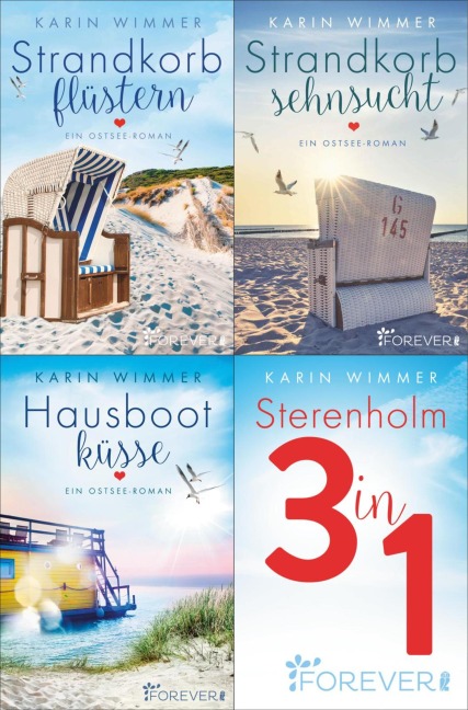 Strandkorbflüstern // Strandkorbsehnsucht // Hausbootküsse - Karin Wimmer
