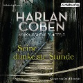 Cover-Bild zum Titel 'Seine dunkelste Stunde - Myron Bolitar ermittelt' von 'Harlan Coben'