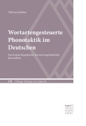 Cover-Bild zum Titel 'Wortartengesteuerte Phonotaktik im Deutschen' von 'Valeria Bunkov'