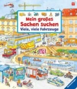Cover-Bild zum Titel 'Mein großes Sachen suchen: Viele, viele Fahrzeuge' von 'Susanne Gernhäuser'