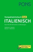 Cover-Bild zum Titel 'PONS Kompaktwörterbuch Plus Italienisch' von ''