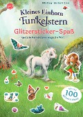 Cover-Bild zum Titel 'Kleines Einhorn Funkelstern. Glitzersticker-Spaß. Gestalte Funkelsterns magische Welt' von 'Mila Berg'