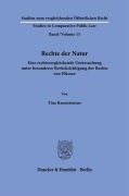 Cover-Bild zum Titel 'Rechte der Natur' von 'Tina Rametsteiner'