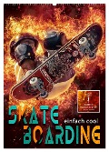 Skateboarding - einfach cool (Wandkalender 2025 DIN A2 hoch), CALVENDO Monatskalender - Peter Roder