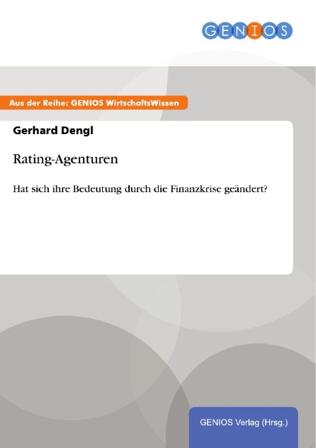 Rating-Agenturen - Gerhard Dengl