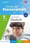 Cover-Bild zum Titel 'Fit für die Klassenarbeit - Gymnasium. Deutsch 7' von ''
