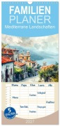 Cover-Bild zum Titel 'Familienplaner 2027 - Mediterrane Landschaften mit 5 Spalten (Wandkalender, 21 x 45 cm) CALVENDO' von 'Steffen Gierok-Latniak'
