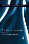 Cover-Bild zum Titel 'Pragmatism, Law, and Language' von ''