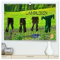 Landleben (hochwertiger Premium Wandkalender 2025 DIN A2 quer), Kunstdruck in Hochglanz - Bildagentur Geduldig