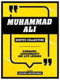Cover-Bild zum Titel 'Muhammad Ali - Quotes Collection - Biography, Achievements And Life Lessons' von 'Quotes Metaverse'