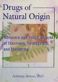 Cover-Bild zum Titel 'Drugs of Natural Origin' von 'Anthony Artuso'