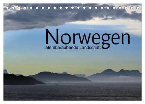 Norwegen atemberaubende Landschaft (Tischkalender 2025 DIN A5 quer), CALVENDO Monatskalender - Christiane Calmbacher