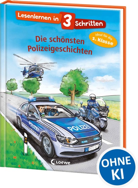 Lesenlernen in 3 Schritten - Die schönsten Polizeigeschichten - 