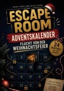 Cover-Bild zum Titel 'Escape Room Adventskalender - Flucht von der Weihnachtsfeier' von 'Nora Voss'
