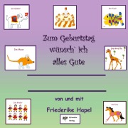 Cover-Bild zum Titel 'Zum Geburtstag wünsch¿ ich alles Gute' von 'Friederike Hapel'