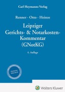 Cover-Bild zum Titel 'Leipziger Gerichts- & Notarkosten-Kommentar (GNotKG)' von 'Volker Heinze'