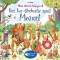 Cover-Bild zum Titel 'Mein Klassik-Klangbuch: Das Tier-Orchester spielt Mozart' von 'Sam Taplin'