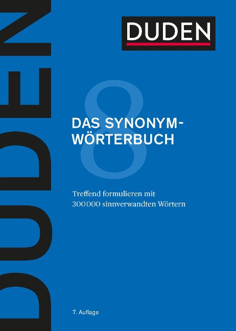 Duden - Das Synonymwörterbuch - 