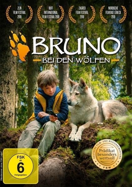 Bruno bei den Wölfen - Karin van der Meer, Helge Slikker