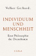 Cover-Bild zum Titel 'Individuum und Menschheit' von 'Volker Gerhardt'