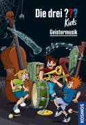 Cover-Bild zum Titel 'Die drei ??? Kids, 101, Geistermusik (drei Fragezeichen Kids)' von 'Boris Pfeiffer'