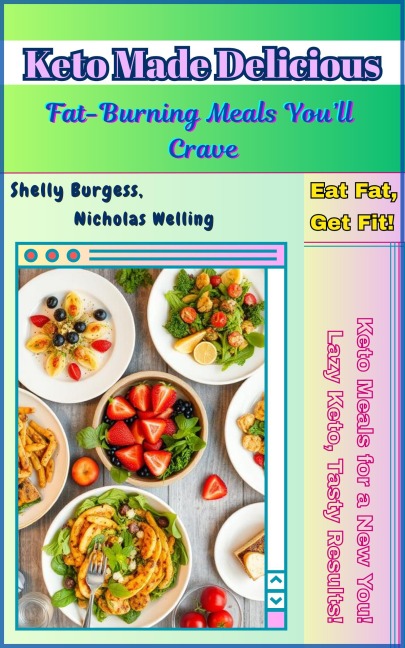Keto Made Delicious: Fat-Burning Meals You'll Crave - Shelly Burgess, Nicholas Welling