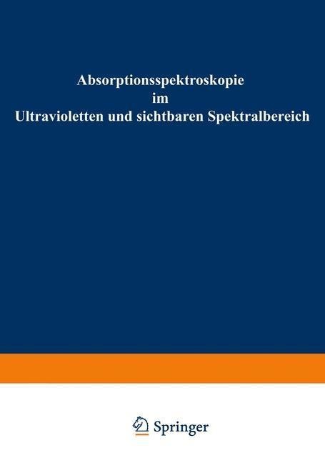 Absorptionsspektroskopie im Ultravioletten und sichtbaren Spektralbereich - Bruno Hampel