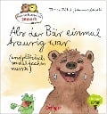 Cover-Bild zum Titel 'Nach einer Figurenwelt von Janosch. Als der Bär einmal traurig war (und plötzlich so viel lachen musste)' von 'Florian Fickel'